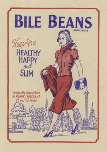 Advertisement for Bile Beans by English School