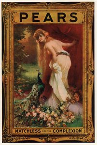 Advertisement for Pears Soap, Matchless for the Complexion