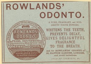 Advertisement for Rowland