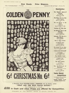 Advertisement for The Golden Penny Christmas Number