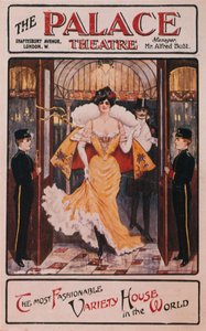Advertisement for The Palace Theatre by English School