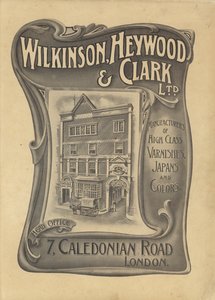 Advertisement for Wilkinson, Heywood & Clark Ltd by English School
