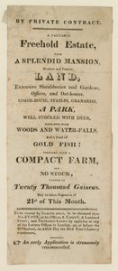 Advertisement for State Lottery