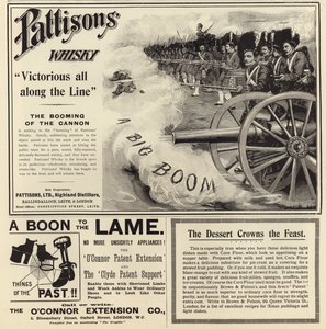 Advertising spread from The Graphic Christmas Number 1897