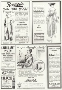 Advertising spread from The Sphere