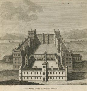 Aerial view of Chelsea College