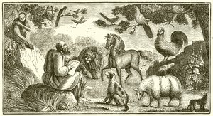 Aesop Composing His Fables