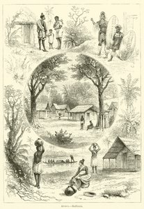 Africa, Kaffraria by English School