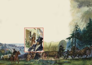 After the War of American Independence by English School