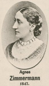 Agnes Zimmermann by English School