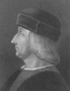 Aldus Manutius, After a Portrait by Bellini by English School