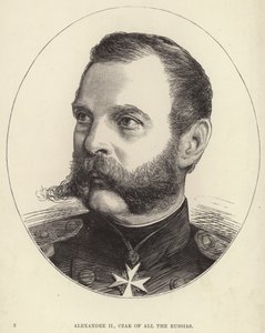 Alexander II of Russia by English School