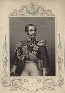 Alexander II of Russia by English School