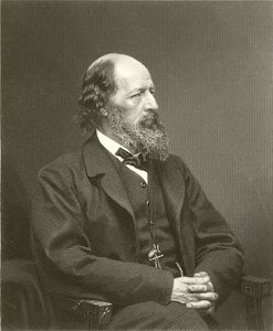 Alfred Tennyson by English School