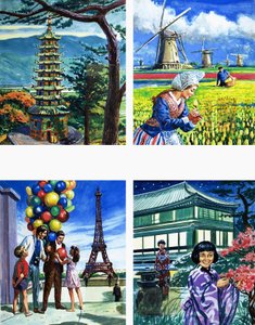 All Sorts of Buildings by English School