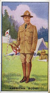 American Scout by English School