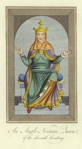 An Anglo-Norman queen of the 11th Century by English School