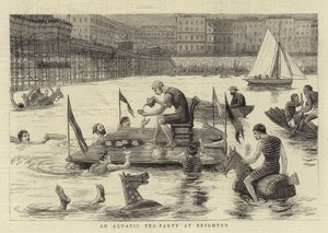 An Aquatic Tea-Party at Brighton