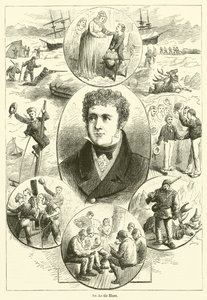 An Arctic Hero by English School