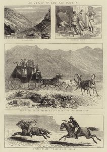 An Artist in the Far West, V by English School