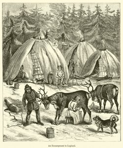 An Encampment in Lapland