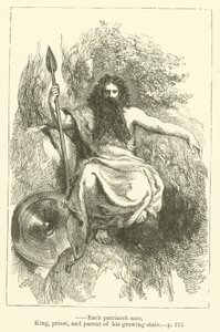 An Essay on Man (engraving) by English School