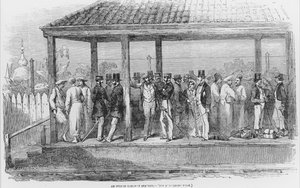 An Indian Railway Station, 1854