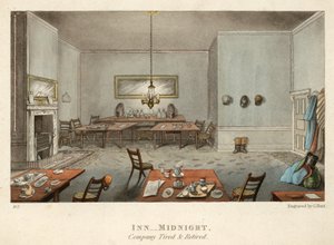An Inn at Midnight; company tired and retired by English School