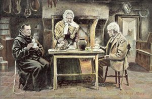 An Irish Home by English School