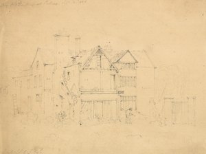 An Old Building at Putney, London by English School