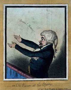 An Old Encore at the Opera, pub. by H. Humphrey