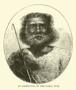 An Aboriginal of the Early Type by English School