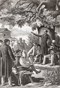 An Early Meeting of the Swiss Assembly aka Federal Assembly, Switzerland