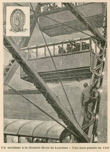 An Incident on the Great Wheel in London - A Night in the Air by English School