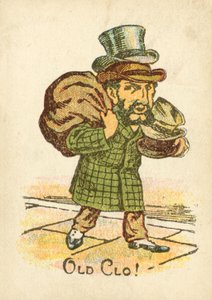 An old clothes man