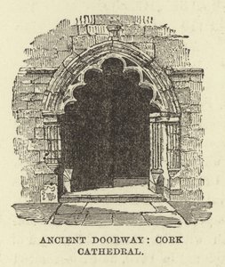 Ancient Doorway, Cork Cathedral by English School