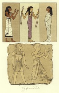 Ancient Egyptian Costumes by English School