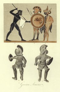 Ancient Greek Armour by English School