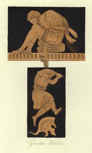 Ancient Greek Costumes by English School