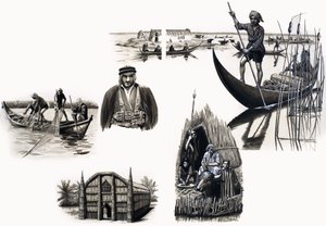 Ancient Peoples of the World: Men of the Home-Made Islands by English School