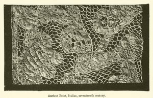 Ancient Point, Italian, Seventeenth Century