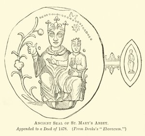 Ancient Seal of St Mary