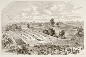 Andersonville Prison by English School