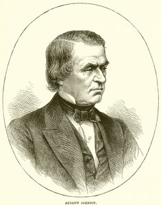 Andrew Johnson by English School