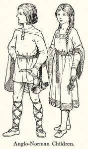 Anglo-Norman Children by English School