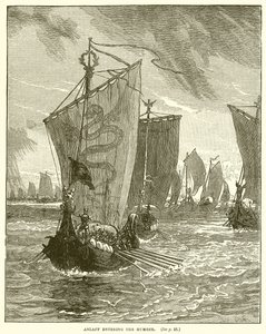 Anlaff Entering the Humber by English School