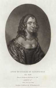 Anne Duchess of Albemarle by English School