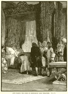 Anne Making the Duke of Shrewsbury Lord Treasurer