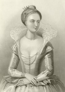 Anne of Denmark, Queen of King James I by English School