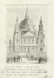 Anniversary of the Charity Schools by English School